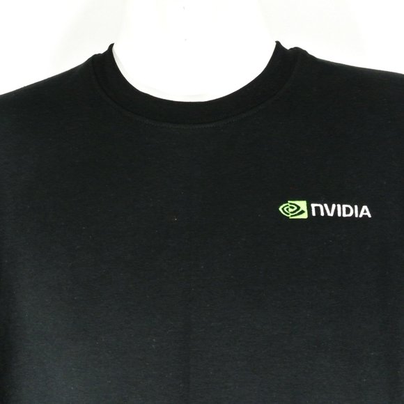 NVIDIA Tech Employee Uniform Black Sweatshirt NWT Size 2XL - Picture 7 of 9
